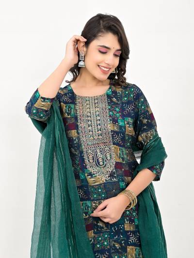 LABEL KHOJ 805A TO 805C DESIGNER SALWAR SUIT WHOLESALER IN SURAT